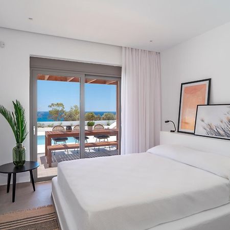 Terra D'Oro Sea View Villa With Private Pool Kiotari Room photo