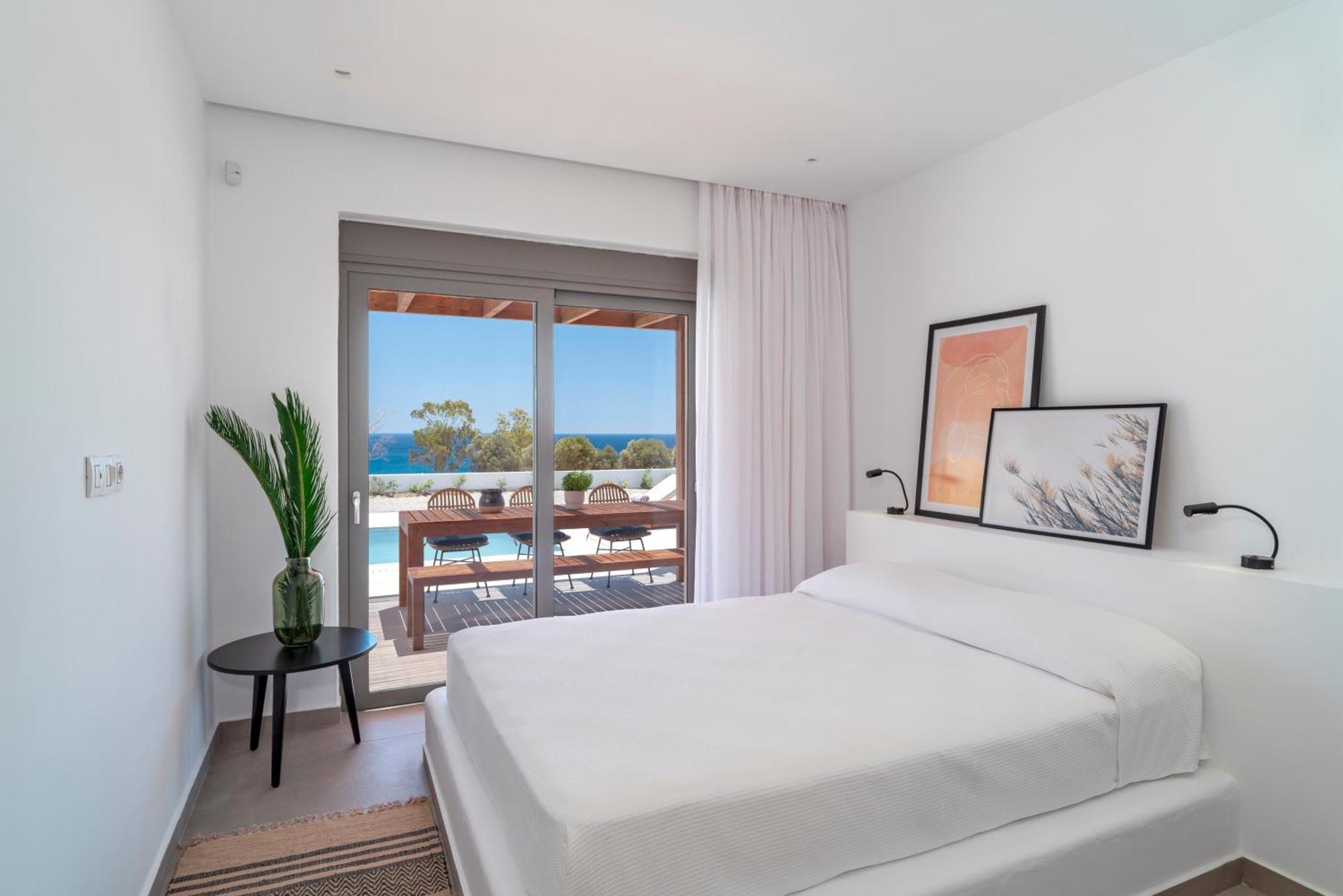 Terra D'Oro Sea View Villa With Private Pool Kiotari Room photo